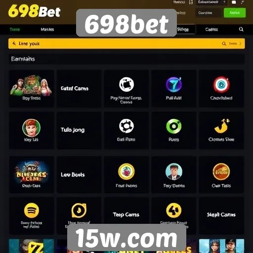 Análise das principais características do site 698bet